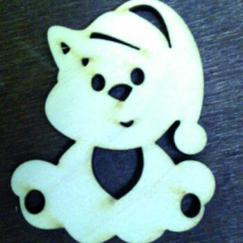 Intra απο ξύλο plywood 3mm-4mm πάχος - Χριστουγεννιάτικη αποκοπή γάτας Δίασταση 30x30 cm Intraeaxys-p7ymq227 - Image 1