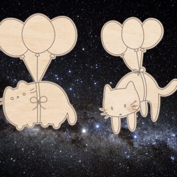 Intra απο ξύλο plywood 3mm-4mm πάχος - Διακοσμήσεις για γάτες Δίασταση 30x30 cm Intraeaxys-pok3r597 - Image 1