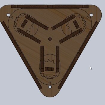 Intra απο ξύλο plywood 3mm-4mm πάχος - Τραπέζι Tensegrity 3mm Δίασταση 30x30 cm Intraeaxys-eo0q4d01 - Image 5