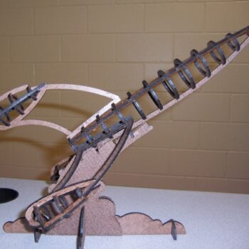 Intra απο ξύλο plywood 3mm-4mm πάχος - Rocket 3D Ξύλο παζλ Δίασταση 30x30 cm Intraeaxys-zo9ynqy7 - Image 1