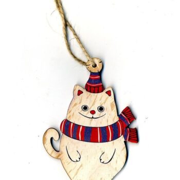 Intra απο ξύλο plywood 3mm-4mm πάχος - Ξύλινη γατούλα Δίασταση 30x30 cm Intraeaxys-51rr02r1 - Image 1