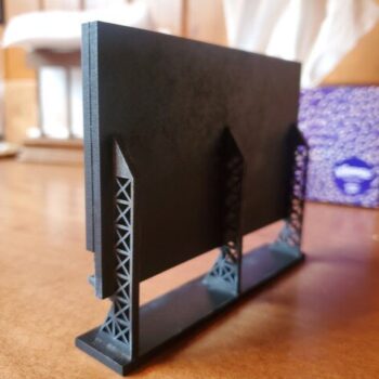 Intra απο ξύλο plywood 3mm-4mm πάχος - Miniature Billboard Mini Desktop Billboard Δίασταση 30x30 cm Intraeaxys-eo4qp8y7 - Image 3