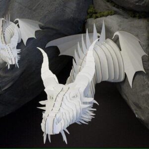 Intra απο ξύλο plywood 3mm-4mm πάχος - Dragon Euro Δίασταση 30x30 cm Intraeaxys-voq89do2