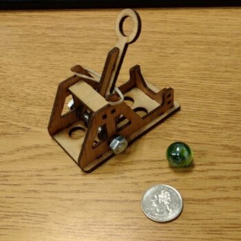 Intra απο ξύλο plywood 3mm-4mm πάχος - Πολιορκητικός καταπέλτης Onager Δίασταση 30x30 cm Intraeaxys-yon02lp7 - Image 1