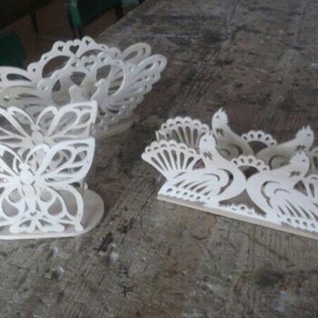 Intra απο ξύλο plywood 3mm-4mm πάχος - 3D παζλ διακόσμηση πουλιών Δίασταση 30x30 cm Intraeaxys-lopgw5ow - Image 1