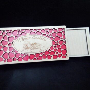 Intra απο ξύλο plywood 3mm-4mm πάχος - Κουτιά για το γάμο Δίασταση 30x30 cm Intraeaxys-eoxl28jo - Image 1