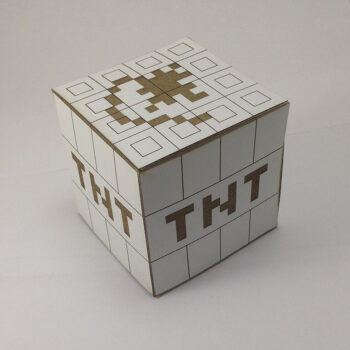 Intra απο ξύλο plywood 3mm-4mm πάχος - Μπλοκ Cardstock Minecraft Δίασταση 30x30 cm Intraeaxys-91jdmll1 - Image 3