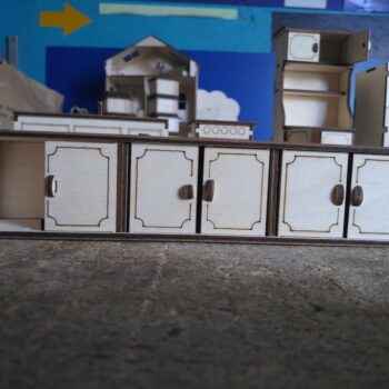 Intra απο ξύλο plywood 3mm-4mm πάχος - Σετ Έπιπλα Ξύλινο Κουκλόσπιτο Δίασταση 30x30 cm Intraeaxys-51rrdxm1 - Image 6