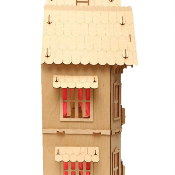 Intra απο ξύλο plywood 3mm-4mm πάχος - Ξύλινο Κουκλόσπιτο 3mm Δίασταση 30x30 cm Intraeaxys-lopq9067 - Image 4