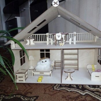 Intra απο ξύλο plywood 3mm-4mm πάχος - Dolls House & Furniture Δίασταση 40x50 cm Intraeaxys-078y5q4o - Image 1