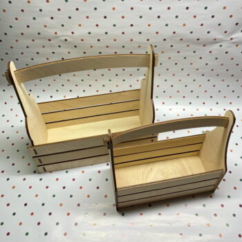 Intra απο ξύλο plywood 3mm-4mm πάχος - Κουτί για καλάθι λουλουδιών Δίασταση 30x30 cm Intraeaxys-eo0qp8g1 - Image 1