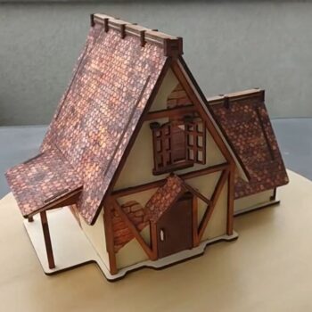 Intra απο ξύλο plywood 3mm-4mm πάχος - Farmer’s House 4mm Δίασταση 40x50 cm Intraeaxys-lopqz037 - Image 1