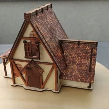 Intra απο ξύλο plywood 3mm-4mm πάχος - Farmer’s House 4mm Δίασταση 40x50 cm Intraeaxys-lopqz037 - Image 3