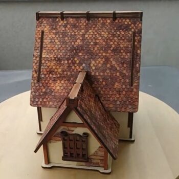 Intra απο ξύλο plywood 3mm-4mm πάχος - Farmer’s House 4mm Δίασταση 40x50 cm Intraeaxys-lopqz037 - Image 4