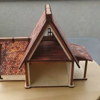 Intra απο ξύλο plywood 3mm-4mm πάχος - Farmer’s House 4mm Δίασταση 40x50 cm Intraeaxys-lopqz037 - Image 5