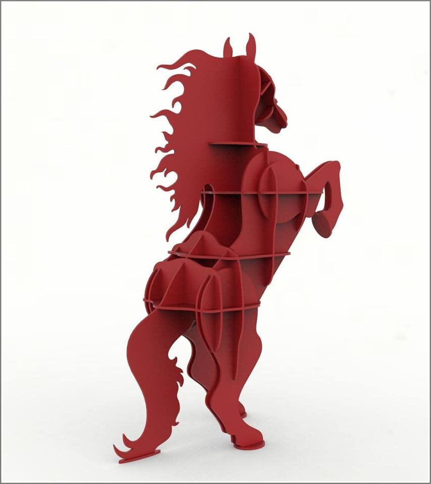 Intra απο ξύλο plywood 3mm-4mm πάχος - Stellazh Kon 10mm 1 Δίασταση 30x30 cm Intraeaxys-yony8g1r