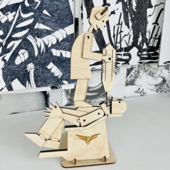 Intra απο ξύλο plywood 3mm-4mm πάχος - Αστείο δώρο Οδοντίατρος Αριστοκρατική ιδέα δώρου για οδοντιάτρους Δίασταση 30x30 cm Intraeaxys-r1z2zjw1 - Image 1