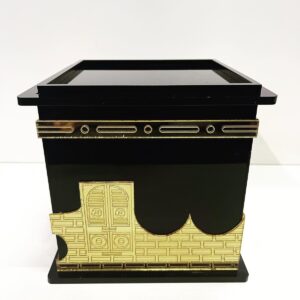 Intra απο ξύλο plywood 3mm-4mm πάχος - Kaaba Masjid Al Haram Muslim Hajj Decor Δίασταση 30x30 cm Intraeaxys-078yw0mo