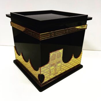 Intra απο ξύλο plywood 3mm-4mm πάχος - Kaaba Masjid Al Haram Muslim Hajj Decor Δίασταση 30x30 cm Intraeaxys-078yw0mo - Image 4