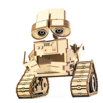 Intra απο ξύλο plywood 3mm-4mm πάχος - Wall E 3D Puzzle Δίασταση 30x30 cm Intraeaxys-p7ym5j57 - Image 3