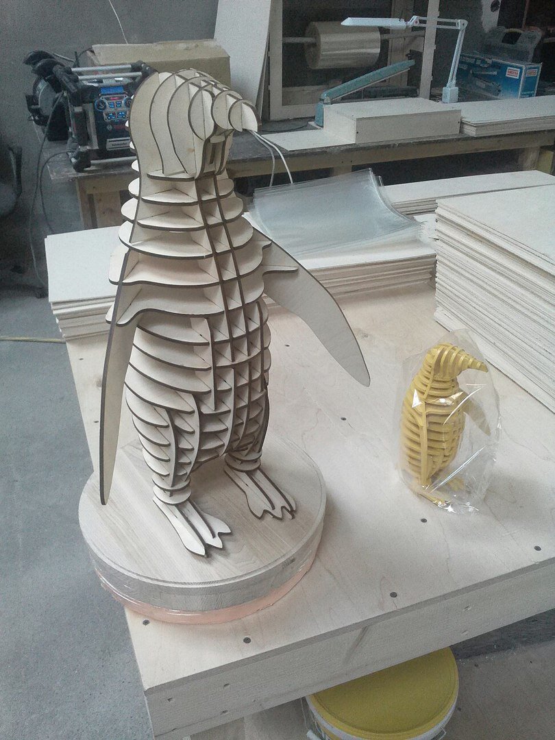 Intra απο ξύλο plywood 3mm-4mm πάχος - Penguin C Butylkoy 4 χλστ Δίασταση 30x30 cm Intraeaxys-51rpvro6