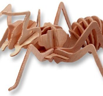 Intra απο ξύλο plywood 3mm-4mm πάχος - Μυρμήγκι τρισδιάστατο παζλ Δίασταση 30x30 cm Intraeaxys-pok0937j - Image 1