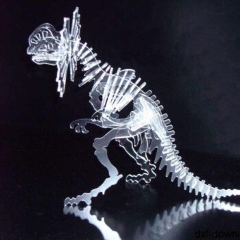 Intra απο ξύλο plywood 3mm-4mm πάχος - Ceratopsier Δίασταση 30x30 cm Intraeaxys-eo2z66o8 - Image 1