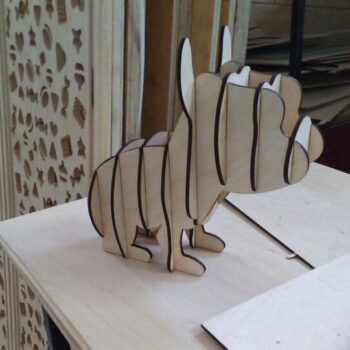 Intra απο ξύλο plywood 3mm-4mm πάχος - Σφουγγαρίστρα 3 I 4 Χιλ Δίασταση 30x30 cm Intraeaxys-67wx2l12 - Image 1