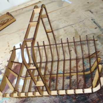 Intra απο ξύλο plywood 3mm-4mm πάχος - Ξύλινο καλάθι 3mm Δίασταση 30x30 cm Intraeaxys-6o3yxyr7 - Image 3