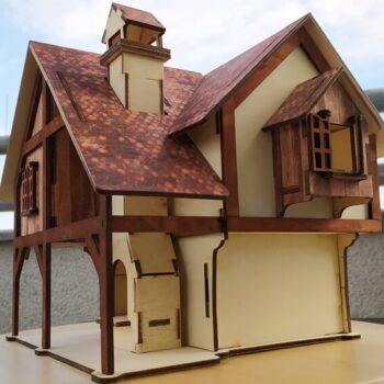 Intra απο ξύλο plywood 3mm-4mm πάχος - Κόντρα πλακέ Forge House 4mm Δίασταση 40x50 cm Intraeaxys-joed5j51 - Image 3