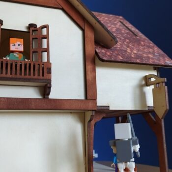 Intra απο ξύλο plywood 3mm-4mm πάχος - Κόντρα πλακέ Forge House 4mm Δίασταση 40x50 cm Intraeaxys-joed5j51 - Image 4