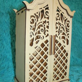 Intra απο ξύλο plywood 3mm-4mm πάχος - Παιδικό ντουλάπι παιχνιδιών Παιδικό έπιπλο κουκλόσπιτο Παιδικό σπίτι παιχνιδιών Δίασταση 40x50 cm Intraeaxys-yon0qek7 - Image 1