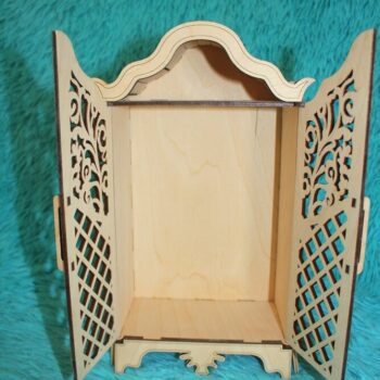 Intra απο ξύλο plywood 3mm-4mm πάχος - Παιδικό ντουλάπι παιχνιδιών Παιδικό έπιπλο κουκλόσπιτο Παιδικό σπίτι παιχνιδιών Δίασταση 40x50 cm Intraeaxys-yon0qek7 - Image 5