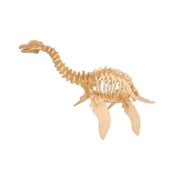 Intra απο ξύλο plywood 3mm-4mm πάχος - Plesiosaurus 3D παζλ Δίασταση 30x30 cm Intraeaxys-d1lvjzom - Image 1