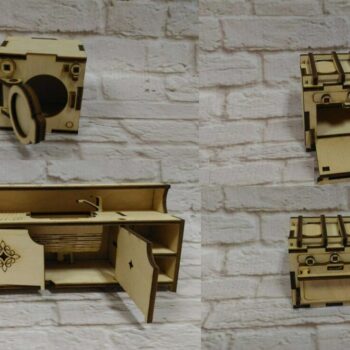 Intra απο ξύλο plywood 3mm-4mm πάχος - Έπιπλα Κουκλόσπιτου Ξύλινα Παιδικά Παιχνίδια Δίασταση 30x30 cm Intraeaxys-078yjz5o - Image 1