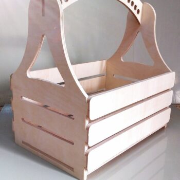 Intra απο ξύλο plywood 3mm-4mm πάχος - Box Basket Γλάστρες Δίασταση 30x30 cm Intraeaxys-p7yme4r7 - Image 1