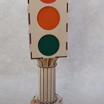 Intra απο ξύλο plywood 3mm-4mm πάχος - Παιχνίδι φαναριού Δίασταση 30x30 cm Intraeaxys-yon0wyp7 - Image 1