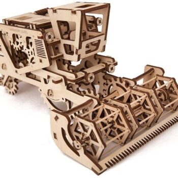 Intra απο ξύλο plywood 3mm-4mm πάχος - Ξύλινο παιχνίδι θεριζοαλωνιστικής μηχανής Δίασταση 30x30 cm Intraeaxys-eo20xz37 - Image 1