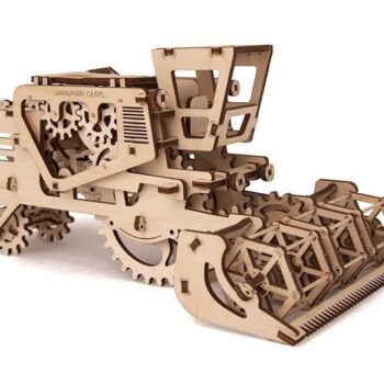 Intra απο ξύλο plywood 3mm-4mm πάχος - Ξύλινο παιχνίδι θεριζοαλωνιστικής μηχανής Δίασταση 30x30 cm Intraeaxys-eo20xz37 - Image 3