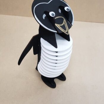 Intra απο ξύλο plywood 3mm-4mm πάχος - Σουβέρ Penguin 3mm Δίασταση 30x30 cm Intraeaxys-d1lvy0yo - Image 1