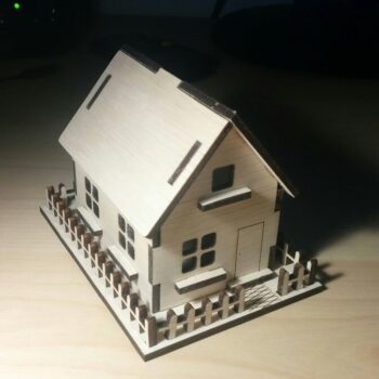 Intra απο ξύλο plywood 3mm-4mm πάχος - Αρχείο PDF προτύπου κόντρα πλακέ Ξύλινο Σπίτι 3mm Δίασταση 40x50 cm Intraeaxys-d1lvxwgo - Image 1