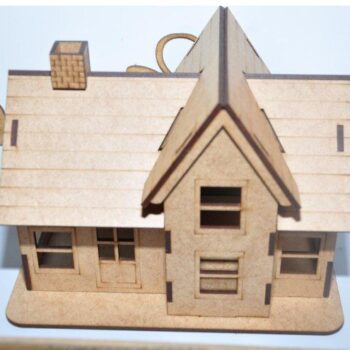 Intra απο ξύλο plywood 3mm-4mm πάχος - Μικρό Απλό Σπίτι Δίασταση 40x50 cm Intraeaxys-6o3yv2r7 - Image 1