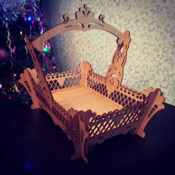 Intra απο ξύλο plywood 3mm-4mm πάχος - Καλάθι φρούτων με λαβή Δίασταση 30x30 cm Intraeaxys-6o3y9xj7 - Image 1