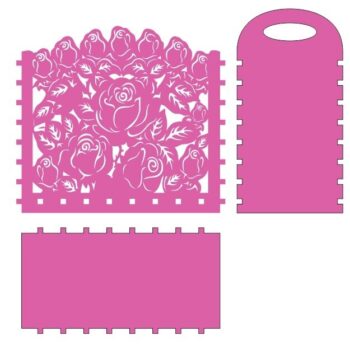 Intra απο ξύλο plywood 3mm-4mm πάχος - Ξύλινο διακοσμητικό κουτί λουλουδιών Δίασταση 30x30 cm Intraeaxys-6o3yjmr7 - Image 1