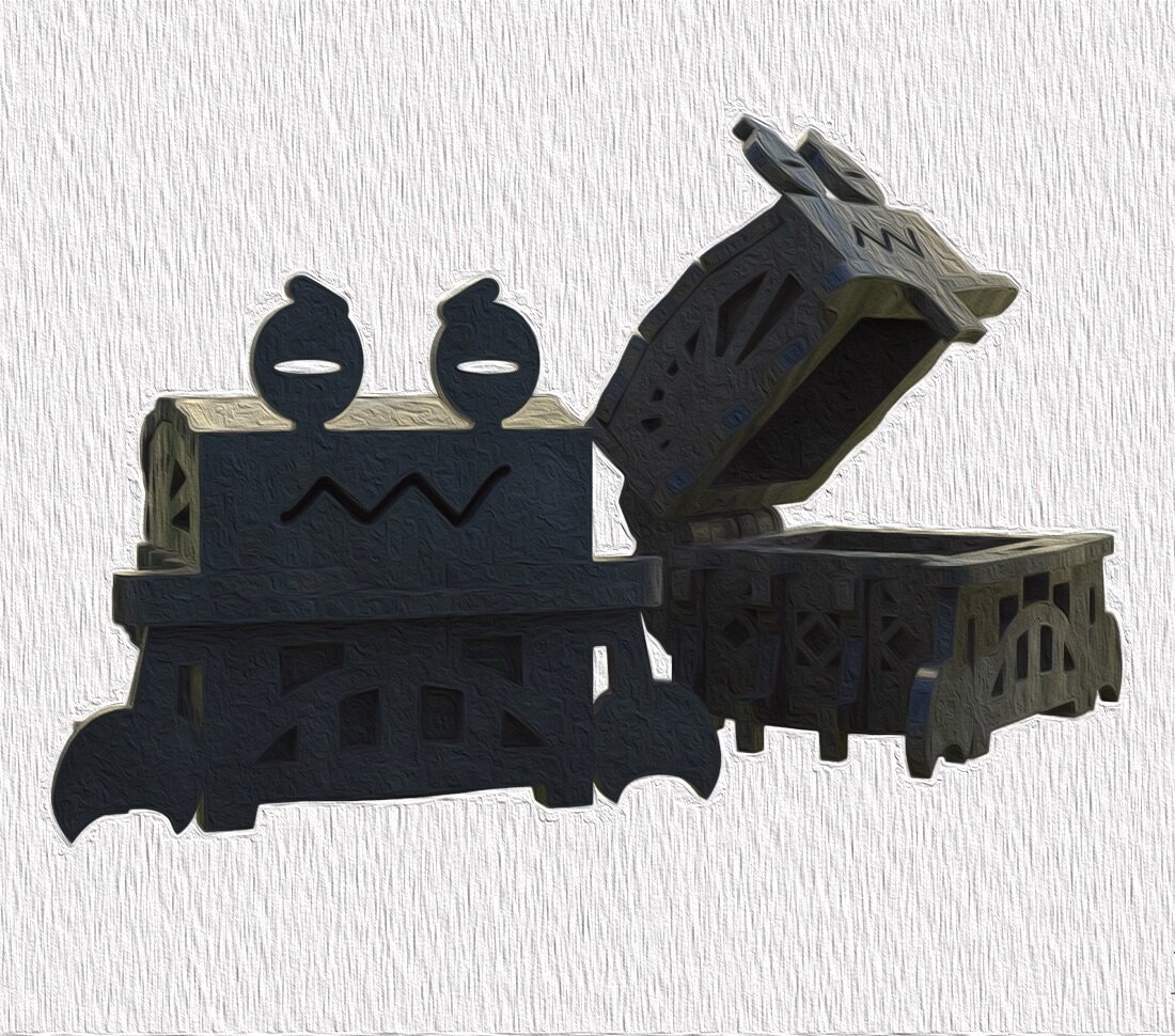 Intra απο ξύλο plywood 3mm-4mm πάχος - Κουτί Ξύλινο Σχήμα Καβούρι 4mm Δίασταση 30x30 cm Intraeaxys-ro6y3nm7