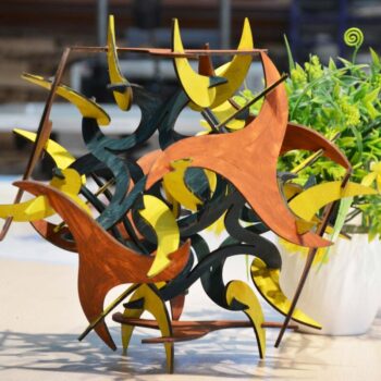 Intra απο ξύλο plywood 3mm-4mm πάχος - Τρισδιάστατο παζλ διακόσμηση τραπεζιού Δίασταση 30x30 cm Intraeaxys-075yq3mo - Image 3