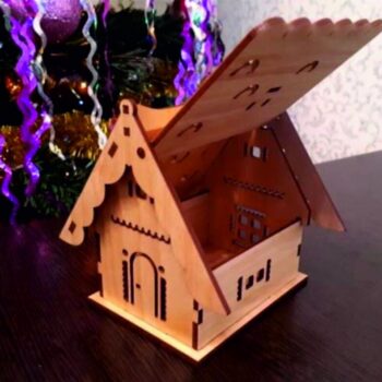 Intra απο ξύλο plywood 3mm-4mm πάχος - Σπίτι Δίασταση 40x50 cm Intraeaxys-pok38d97 - Image 1