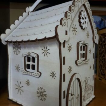 Intra απο ξύλο plywood 3mm-4mm πάχος - Candy Box Mouse House Δίασταση 40x50 cm Intraeaxys-zo9ye5w7 - Image 1