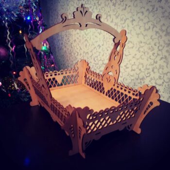 Intra απο ξύλο plywood 3mm-4mm πάχος - Καλάθι με φρούτα Δίασταση 30x30 cm Intraeaxys-joed6kd1 - Image 1