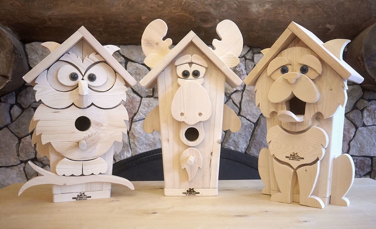 Intra απο ξύλο plywood 3mm-4mm πάχος - Πρότυπο Birdhouse Δίασταση 40x50 cm Intraeaxys-yon06yg7